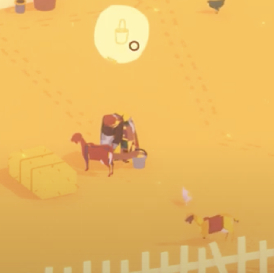 milking goat
